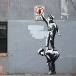Banksy – “Better Out than in”