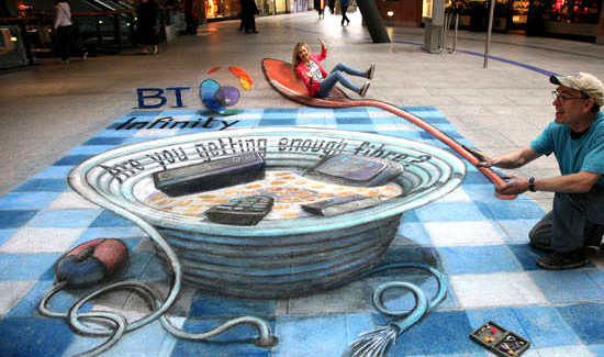 Julian Beever - Are You getting enough, Belfast