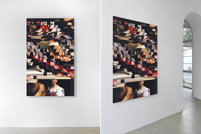 Rashid Rana - Installation view - Lisson Gallery, Milano