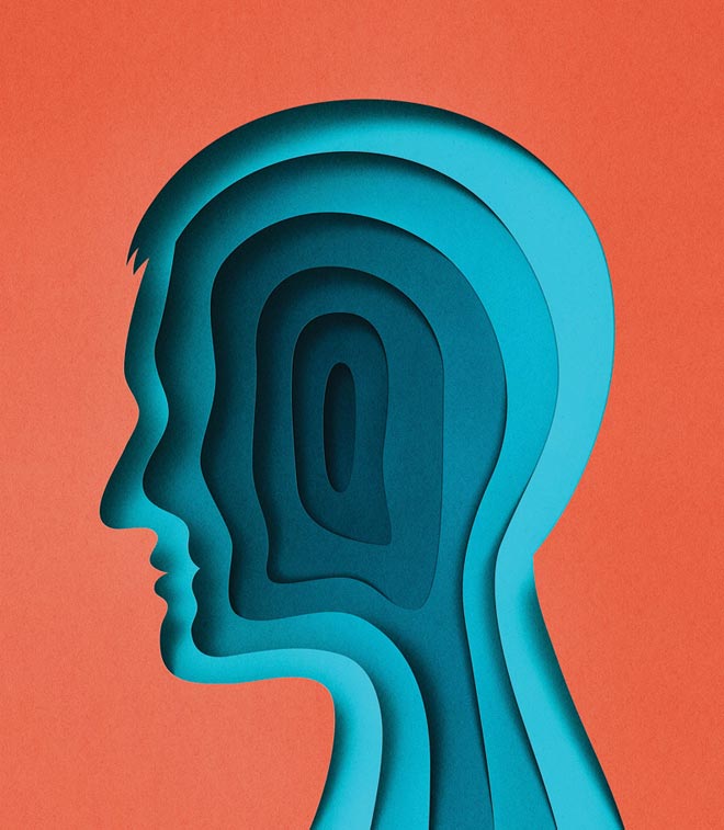 Eiko Ojala - Paper Illustrations - Scientific American Mind “Amnesia”.