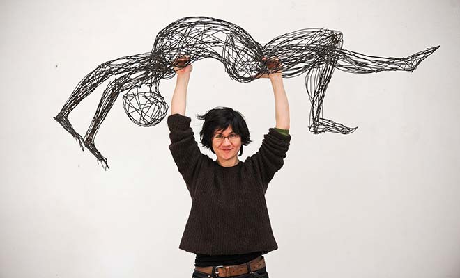 Judit Rita​ Rabóczky – Sculptures Of Energetic Human Figures