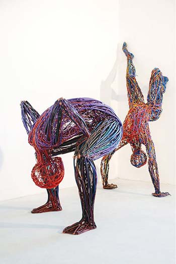 Sculptures Of Energetic Human Figures