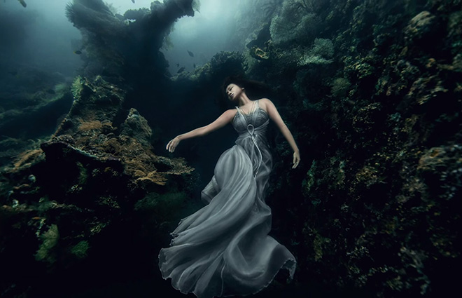 Benjamin Von Wong - Shooting underwater Benjamin Von Wong - Shooting underwater