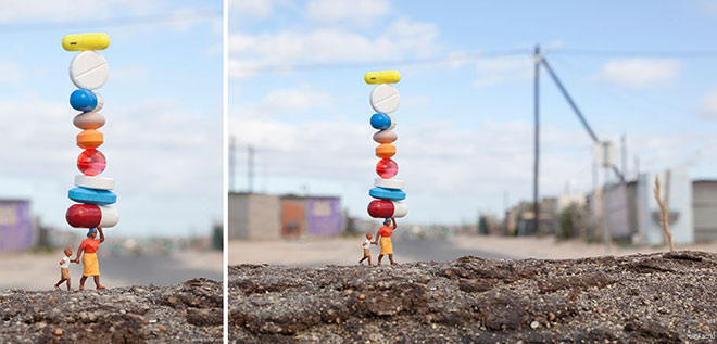  Street installations, Balancing Act, Cape Town, South Africa 