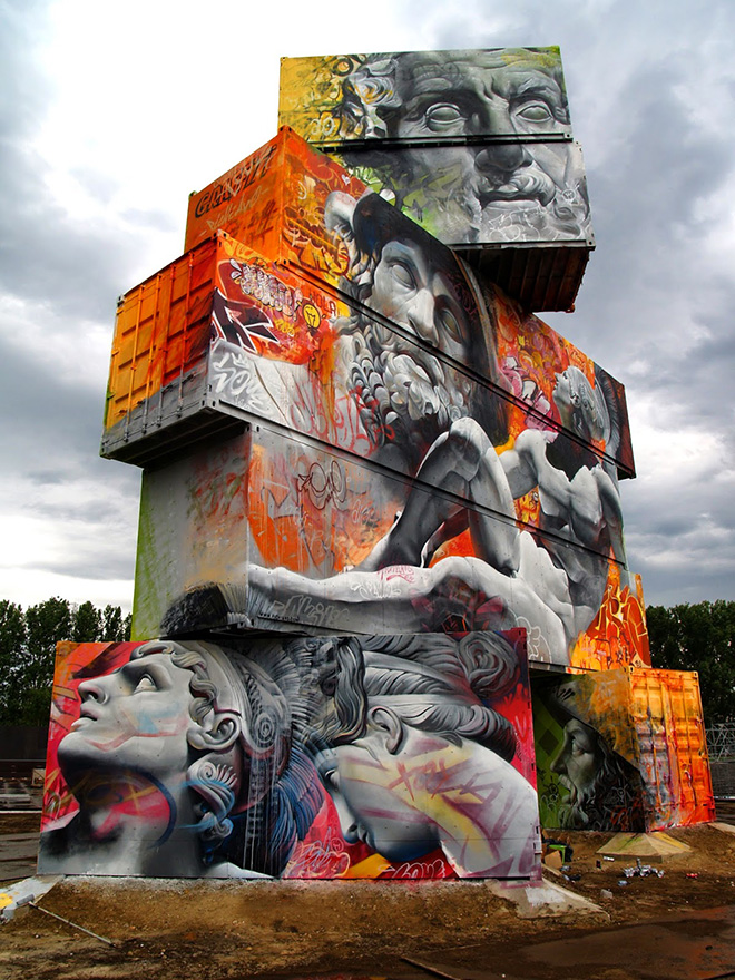  Containers graffiti