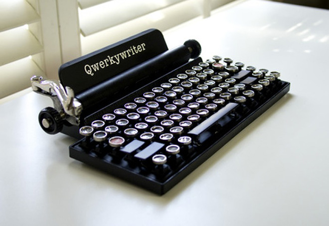 Qwerkywriter – La macchina da scrivere come tastiera