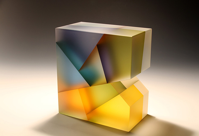 Jiyong Lee – Segmentation, glass sculptures