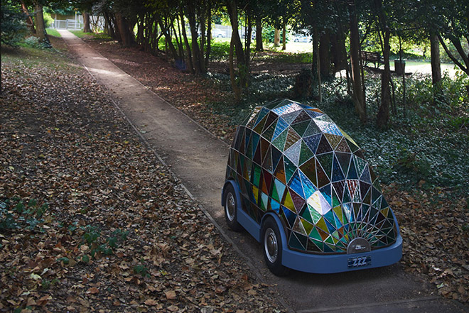 Stained-Glass driverless car