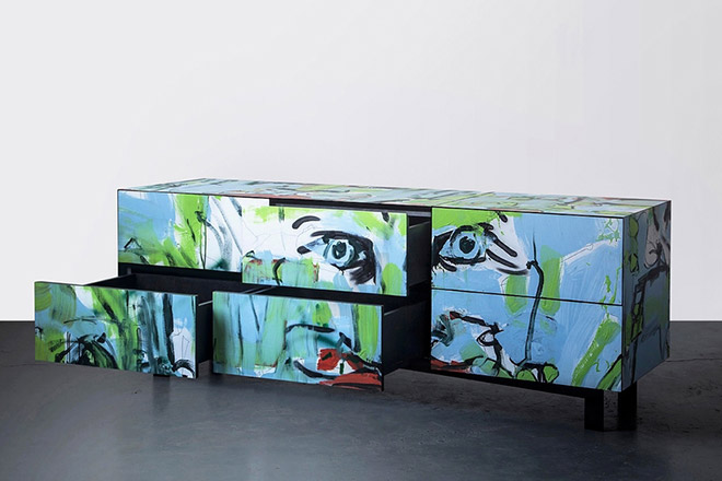 Graffiti become design furniture
