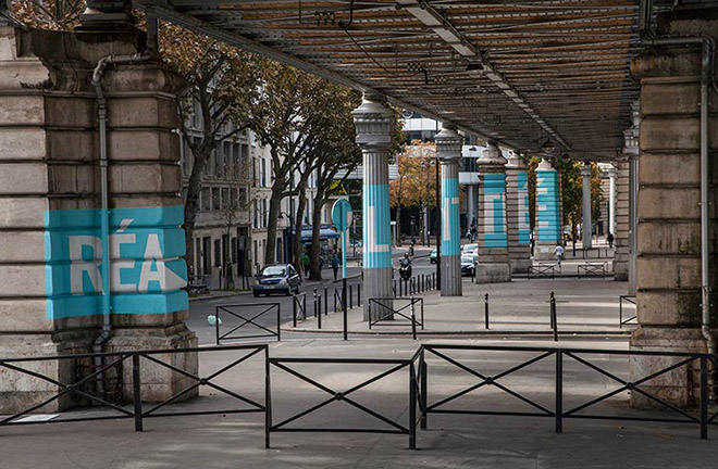 Réalité installation in Paris