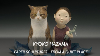 Kyoko Hazama - Paper Sculptures