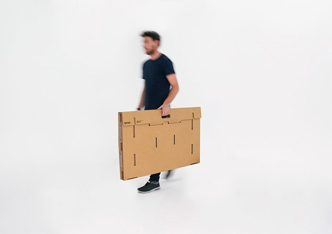 Recyclable Cardboard Standing Desk 