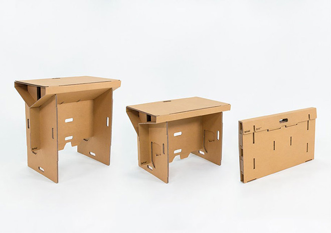 Recyclable Cardboard Standing Desk 