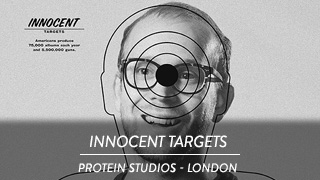 Innocent targets - Poster contro le armi