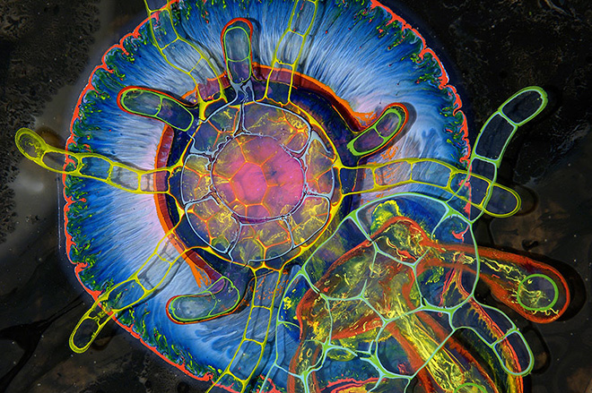 Bruce Riley - Psychedelic art