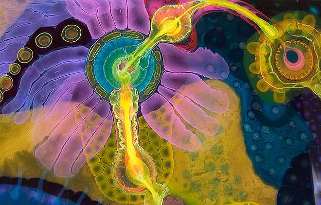 Bruce Riley - Psychedelic art