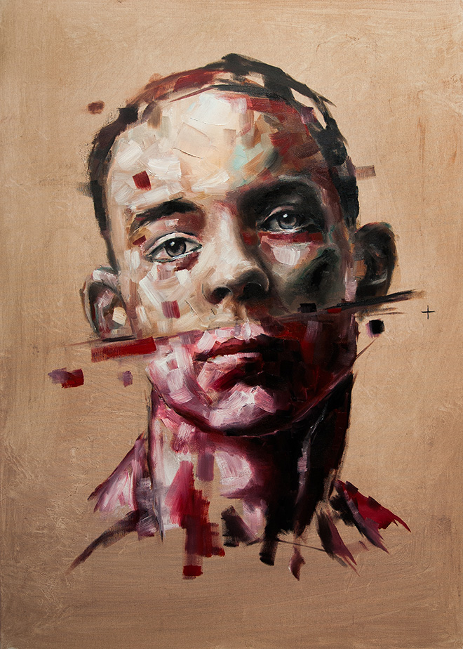 Davide Cambria, Before we run, Oil on canvas | 50x70CM