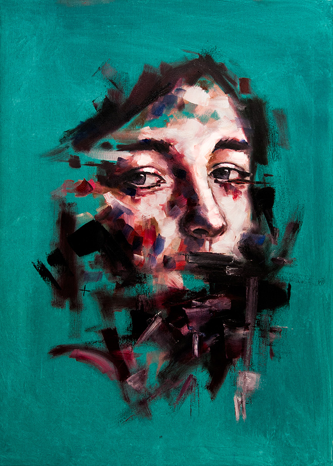 Davide Cambria, Nobody Lost, Nobody Found, Oil on canvas | 50x70CM