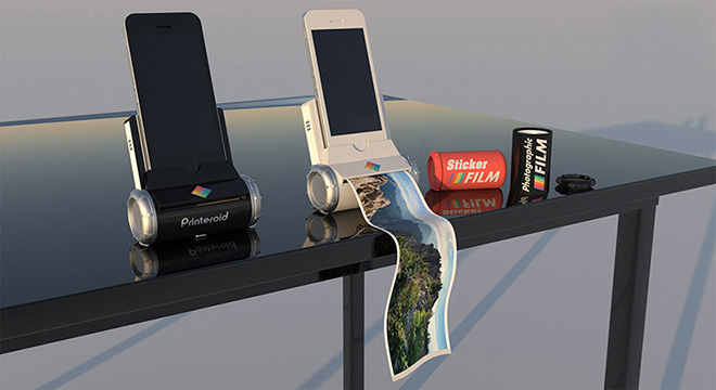 Printeroid - Le tue foto da iPhone  e Ipad. Concept by Pierpaolo Lazzarini & Giampaolo Scapigliati