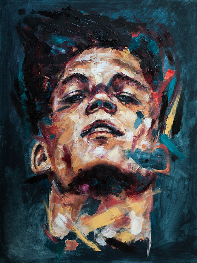 Davide Cambria,   I Remember Nothing - OIL ON CANVAS | 60X80CM
