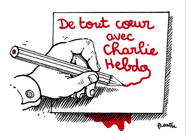 Plantu, Le Monde, la satira non si spezza - Charlie Hebdo