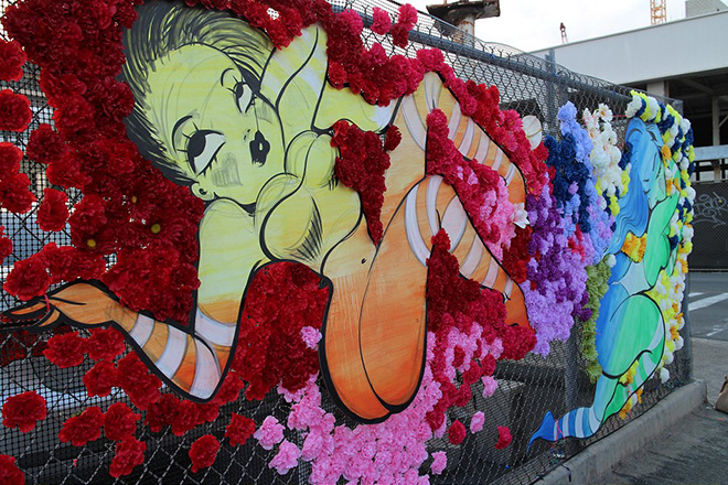 Fafi murales - Pow Pow Hawaii street art festival