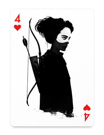 4 of Hearts by Ruben Ireland form United Kingdom