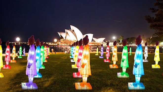 The Lanterns of the Terracotta Warriors - Chinese new year Festival, Sidney