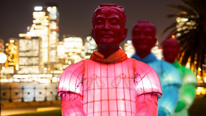 The Lanterns of the Terracotta Warriors - Chinese new year Festival, Sidney