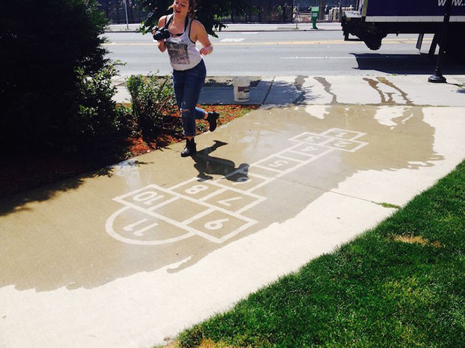 Rainworks – Rain Activated Art