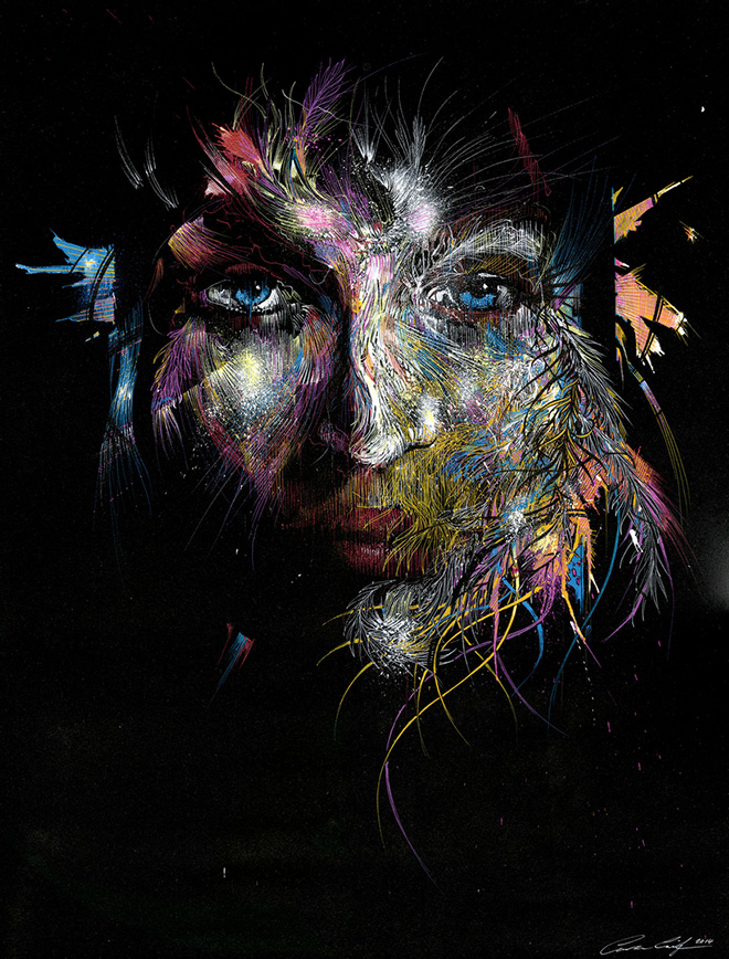 Carne Griffiths - CONSUME, Leontia gallery
