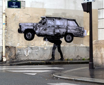Levalet - Street art - Paris