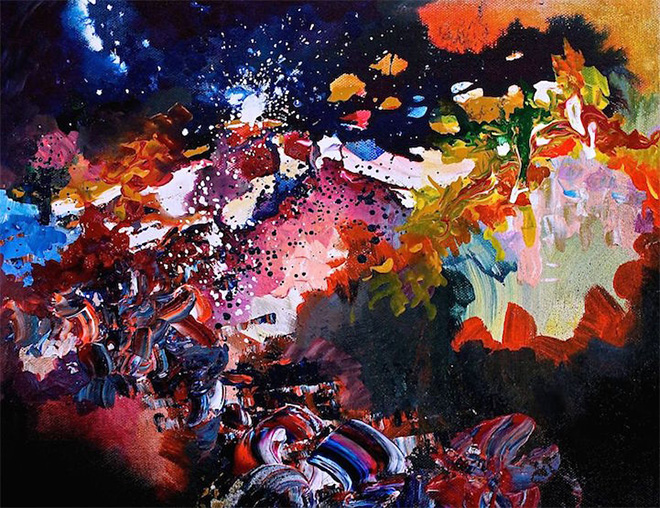 Melissa McCracken - Synesthetic art, Radiohead - Karma Police