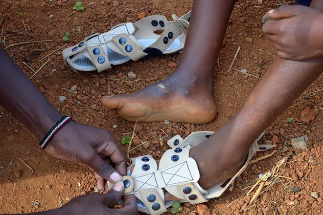 The shoe that grows - Practical compassion
