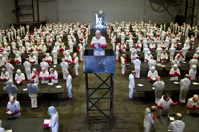 Isaac Cordal – The school