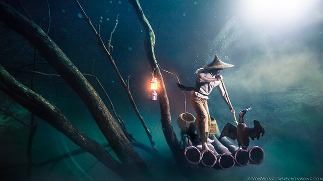 Benjamin Von Wong – Underwater River