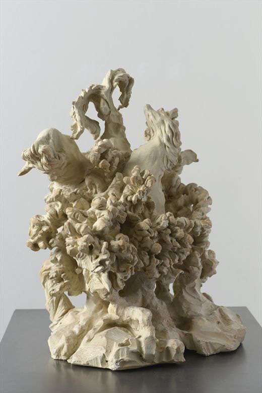 Hugo Wilson, Untitled I, 2015, Clay, 40x30x22 cm