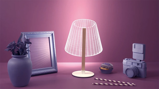 Studio Cheha - Bulbing 2D/3D lamp