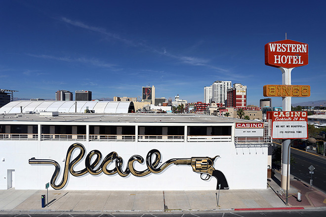 Dface - Life is beautiful Festival 2015 - Las Vegas Street art