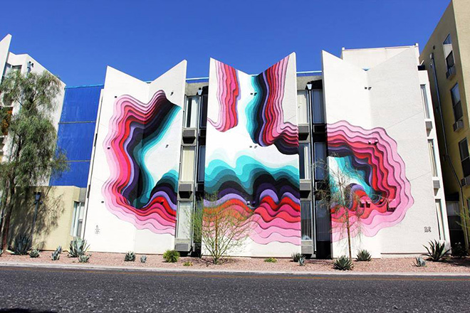 1010 - Life is beautiful Festival 2015 - Las Vegas Street art
