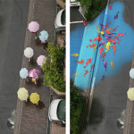 Project Monsoon – La street art che appare con la pioggia