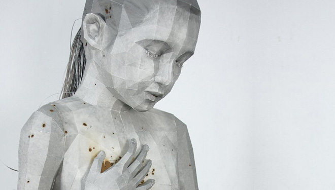 Ann Hoi – Paper sculptures