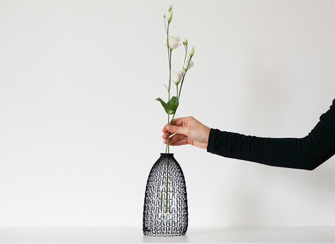 Libero Rutilo - 3D Printed knith vase