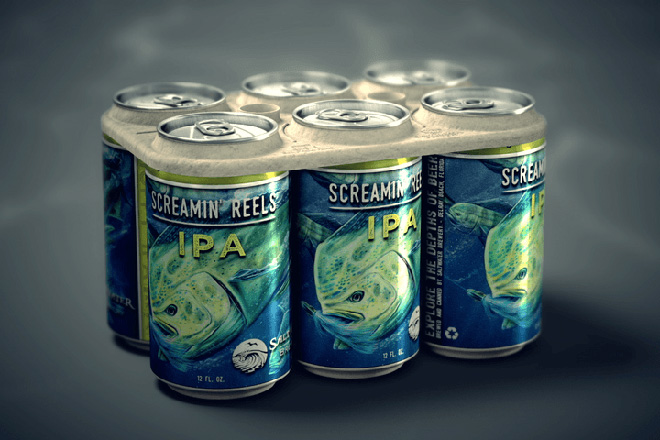 Saltwater Brewery - Eco imballaggio