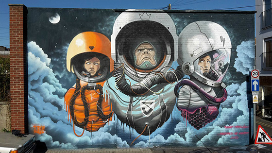 Soap, Krishna Malla - Space Cowboys Mural Soap, Krishna Malla - Space Cowboys Mural
