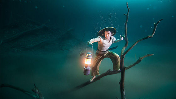 Benjamin Von Wong - Underwater River Benjamin Von Wong - Underwater River