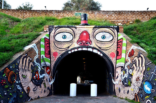 Con gli occhi al muro – La street art in Italia
