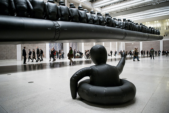 Ai Weiwei - Law of the Journey, National Gallery of Prague