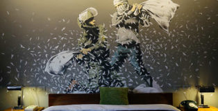 Banksy - The Walled of Hotel, Betlemme