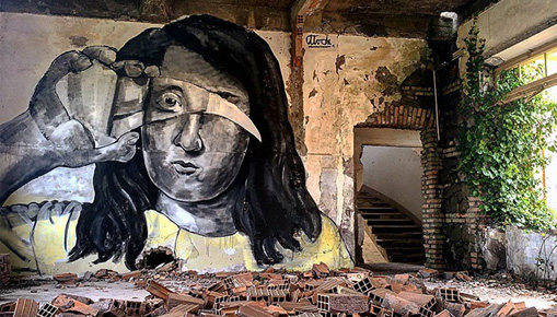 Carlos Atoche - L'antico sapore della street art Carlos Atoche - L'antico sapore della street art